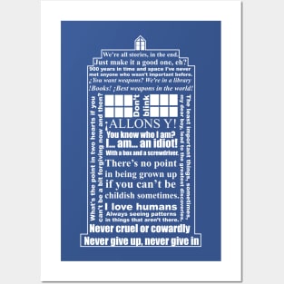 Doctor Quotes Posters and Art